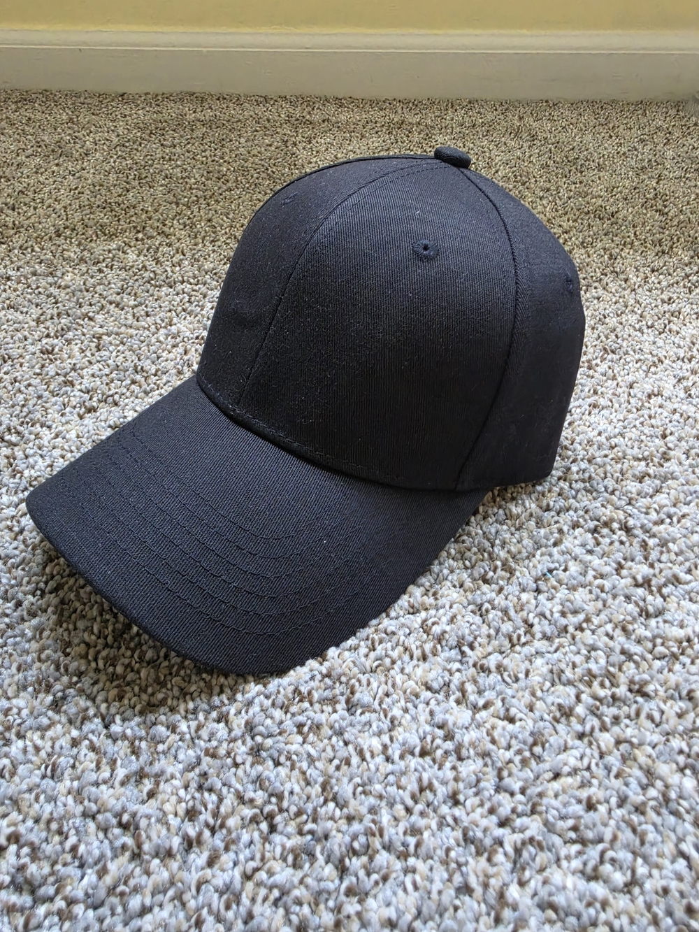 Classic Black Men's Baseball Cap